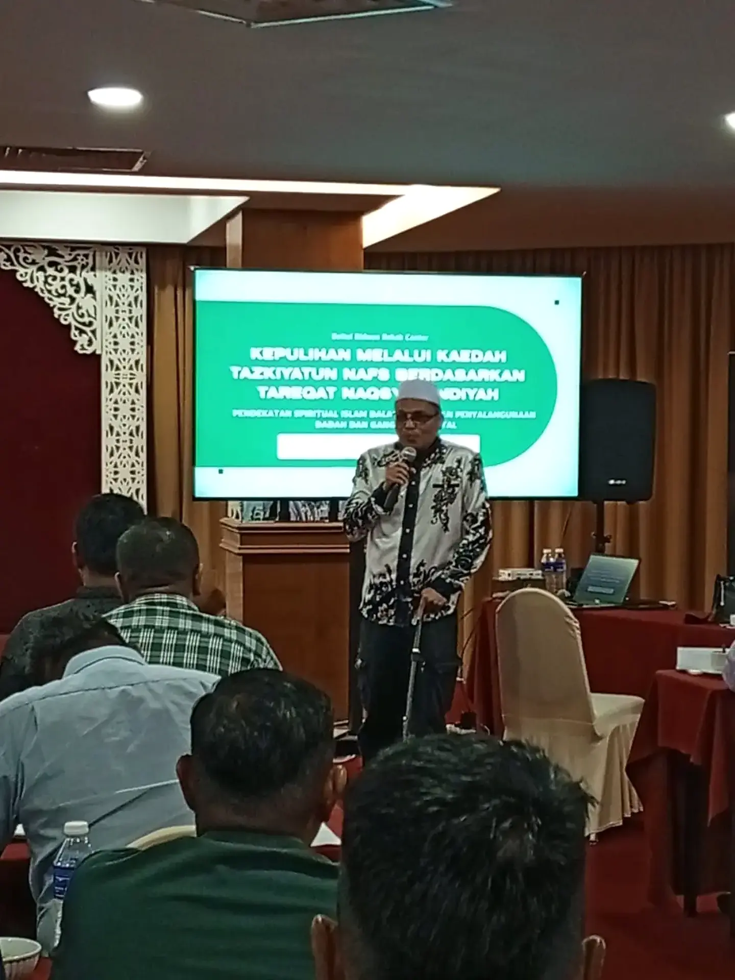 Pembentangan Tazkiyatun Nafs oleh pengasas